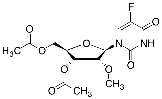 3,5-Di-O-acetyl-5-fluoro-2-O-methyluridine - Chemical structure and product image