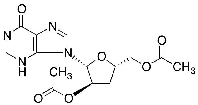 3-Deoxyinosine 2,5-Diacetate - Chemical structure and product image