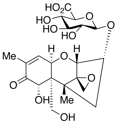 Deoxynivalenol 3-Glucuronide - Chemical structure and product image