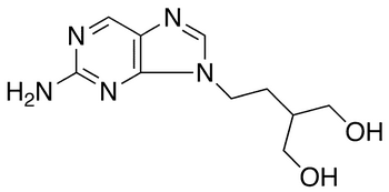 6-Deoxypenciclovir - Chemical structure and product image