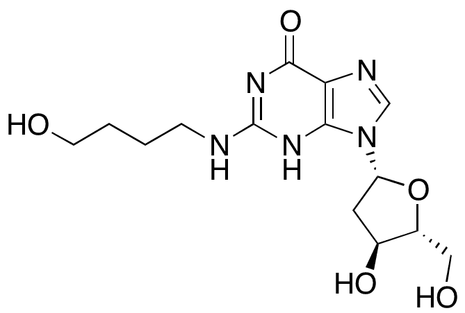2-Deoxy-N-(4-hydroxybutyl)-guanosine - Chemical structure and product image