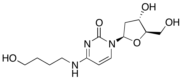 2-Deoxy-N-(4-hydroxybutyl)cytidine - Chemical structure and product image