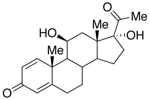 21-Deoxyprednisolone - Chemical structure and product image