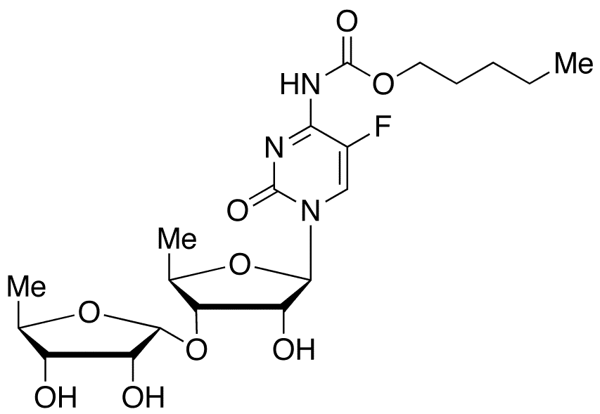 3-O-(5-Deoxy-alpha-D-ribofuranosyl) Capecitabine - Chemical structure and product image