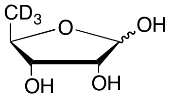 5-Deoxy-D-ribose-d3 - Chemical structure and product image