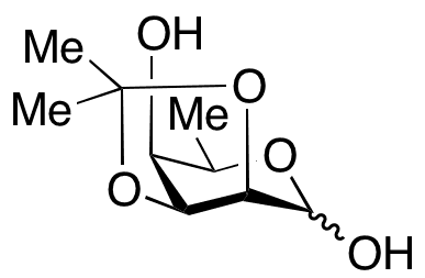 6-Deoxy-2,3-O-(1-methylethylidene)-D-talopyranose - Chemical structure and product image