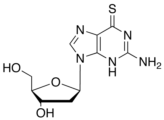 2-Deoxy-6-thio Guanosine - Chemical structure and product image