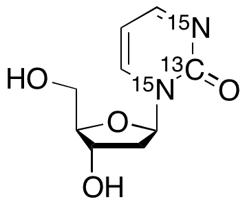 beta-2-Deoxy Zebularine-13C,15N - Chemical structure and product image