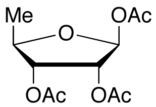 5-Deoxy-1,2,3-triacetyl-5-deoxy-beta-D-ribose - Chemical structure and product image