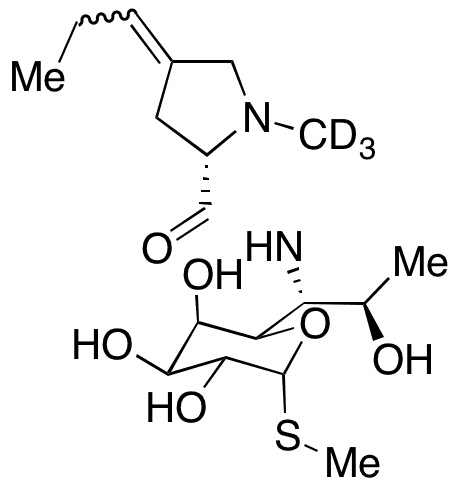 (2S)-4-Depropyl-4-propylidenelincomycin-d3 - Chemical structure and product image