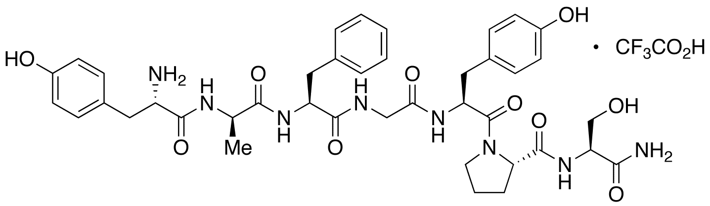Dermorphin Trifluoroacetic Acid Salt - Chemical structure and product image