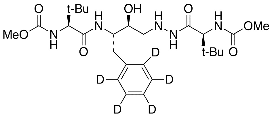 Des(benzylpyridyl) Atazanavir-d5 - Chemical structure and product image