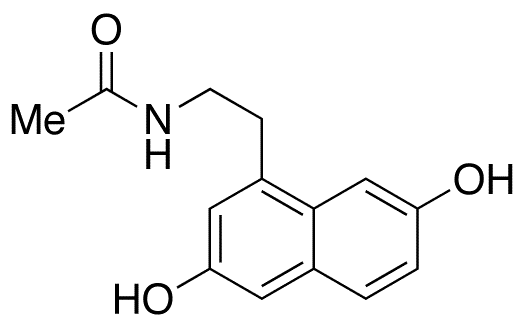 7-Desmethyl-3-hydroxyagomelatine - Chemical structure and product image