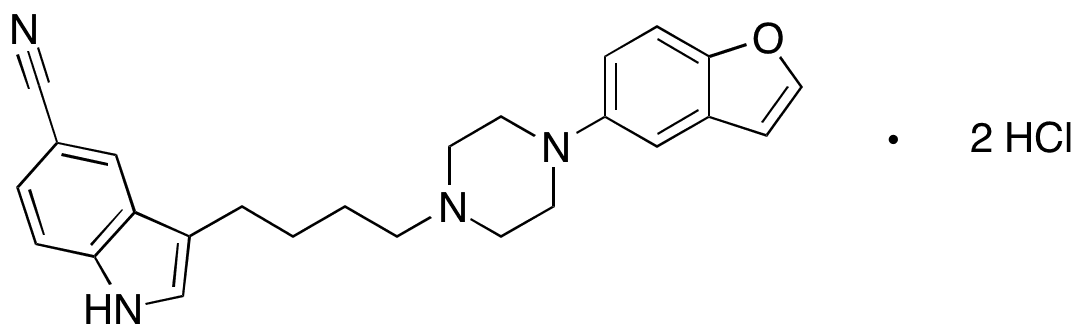 Desaminocarbonyl Vilazodone Dihydrochloride - Chemical structure and product image