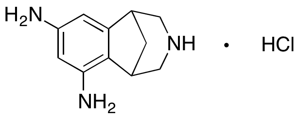 Depyrazine 6,8-Diaminophenyl Varenicline Hydrochloride - Chemical structure and product image