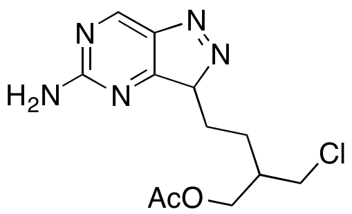 4-Desacetyloxy 4Chloro Famciclovir - Chemical structure and product image