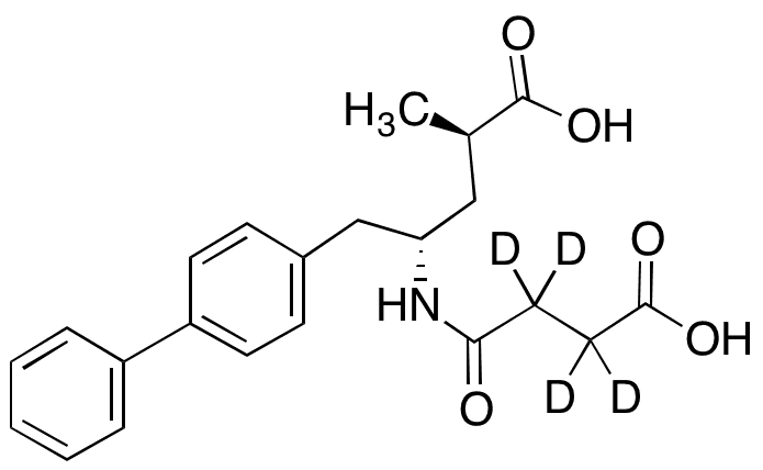 Desethyl Sacubitril-d4 - Chemical structure and product image
