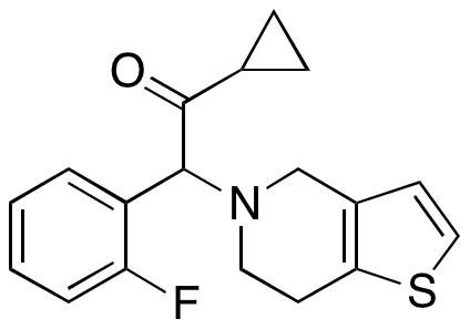 2-Desacetoxy Prasugrel - Chemical structure and product image
