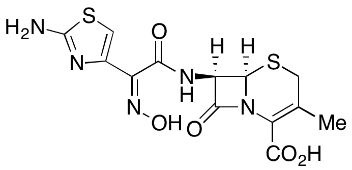 3-Desethenyl-3-methyl Cefdinir - Chemical structure and product image