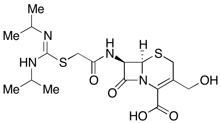Desacetyl Cefathiamidine - Chemical structure and product image