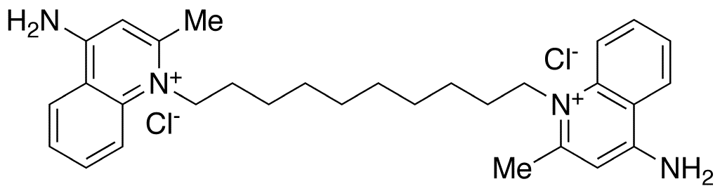 Dequalinium Chloride - Chemical structure and product image