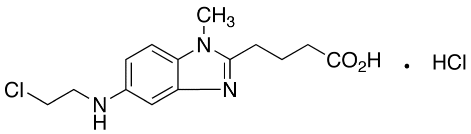 Deschloroethyl Bendamustine Hydrochloride - Chemical structure and product image