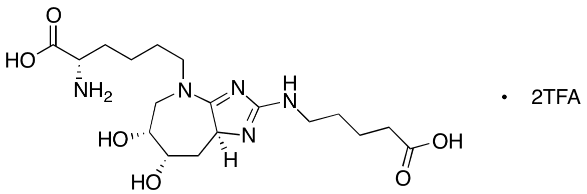 (6R,7S,8aS)-(4-Desamino)-glucosepane Trifluoroacetic Acid Salt - Chemical structure and product image