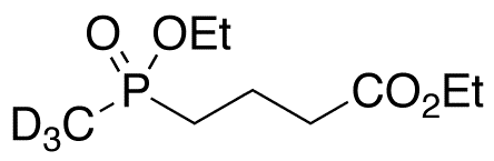 Desamino P-Ethoxy Glufosinate-d3 Ethyl Ester - Chemical structure and product image