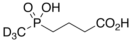 Desamino Glufosinate-d3 - Chemical structure and product image