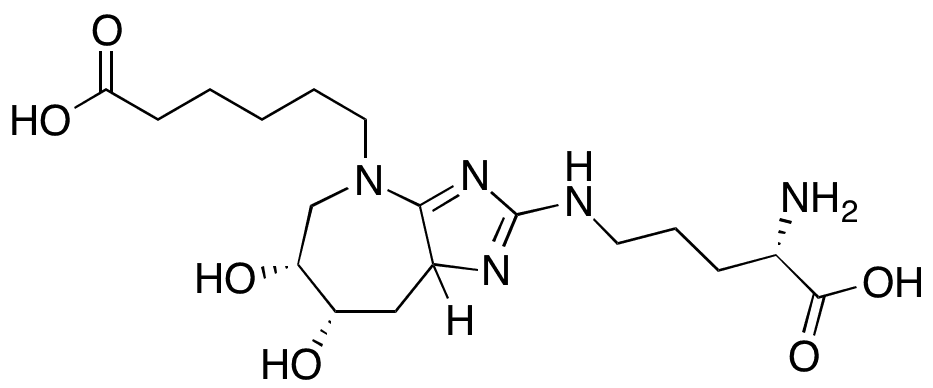 (6R,7S,8a-rac)-(5-Desamino) Glucosepane - Chemical structure and product image