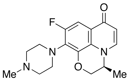 Descarboxyl Levofloxacin - Chemical structure and product image