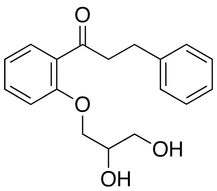 Depropylamino Hydroxy Propafenone - Chemical structure and product image