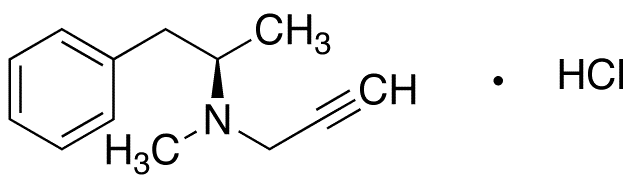 R-(-)-Deprenyl Hydrochloride - Chemical structure and product image
