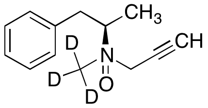 R-(-)-Deprenyl-d3 N-Oxide - Chemical structure and product image