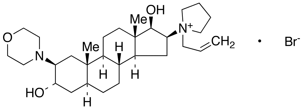 17-Desacetyl Rocuronium Bromide - Chemical structure and product image
