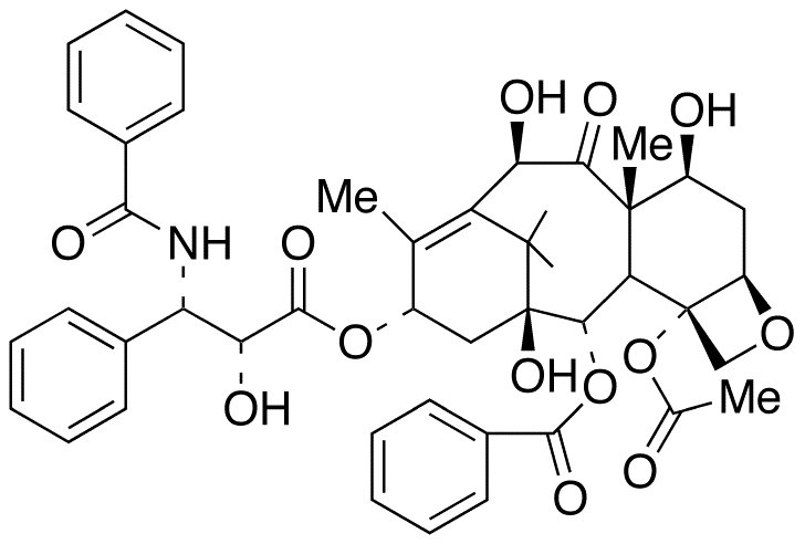 10-Desacetyl Paclitaxel - Chemical structure and product image
