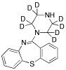 N-Des[2-(2-hydroxyethoxy)ethyl] Quetiapine-d8 - Chemical structure and product image