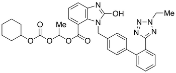 2-Desethoxy-2-hydroxy-2H-2-ethyl Candesartan Cilexetil - Chemical structure and product image