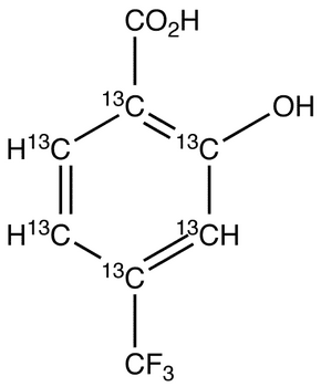 Desacetyl Triflusal-13C6 - Chemical structure and product image