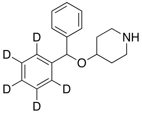 Desalkyl Ebastine-d5 - Chemical structure and product image