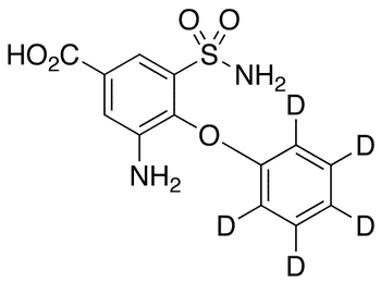 Desbutyl Bumetanide-d5 - Chemical structure and product image