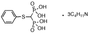 Deschloro Tiludronic Acid 2-Methyl-2-propanamine - Chemical structure and product image