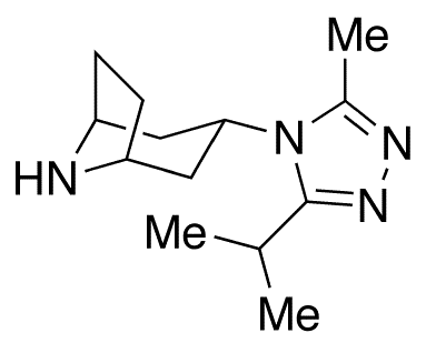 Des[1-(4,4-difluorocyclohexanecarboxamido)-1-phenylpropyl] Maraviroc - Chemical structure and product image