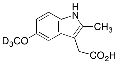 N-Deschlorobenzoyl Indomethacin-d3 - Chemical structure and product image