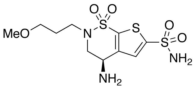 N-Desethyl Brinzolamide - Chemical structure and product image