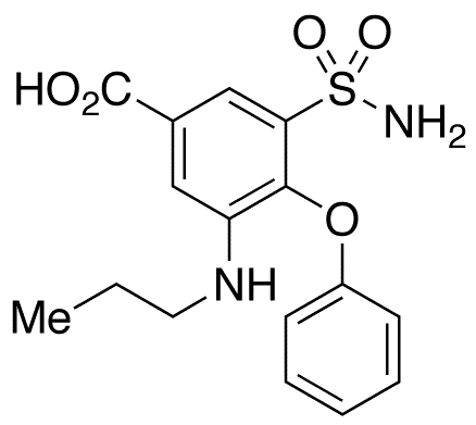 N-Desbutyl-N-propyl Bumetanide - Chemical structure and product image