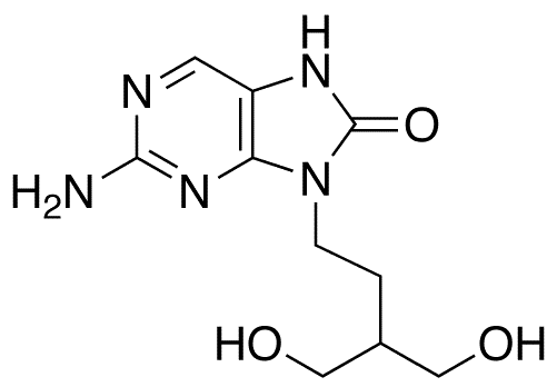 Desdiacetyl-8-oxo Famciclovir - Chemical structure and product image