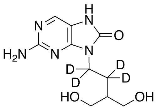 Desdiacetyl-8-oxo Famciclovir-d4 - Chemical structure and product image