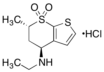 Desaminosulfonyl Dorzolamide Hydrochloride - Chemical structure and product image