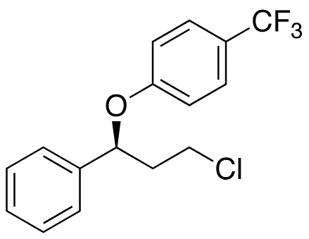 Desamino Chloro (S)-Fluoxetine - Chemical structure and product image